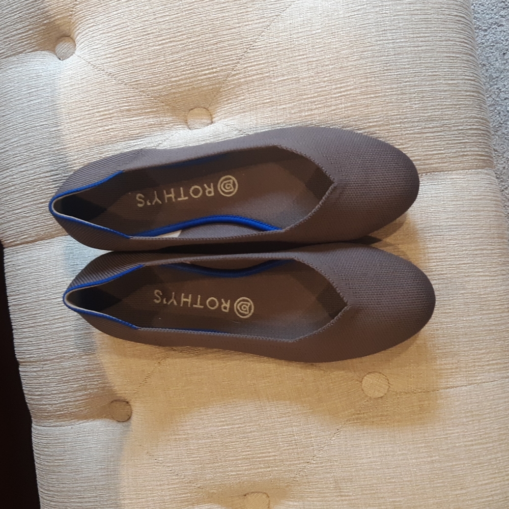 Rothy's Size 9.5 Mink Flats